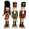 Santa's Workshop 14" Natural Wood Nutcracker Set, 3ct.